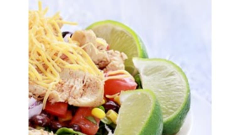 Mexican Chicken Salad with Honey-lime Vinaigrette
