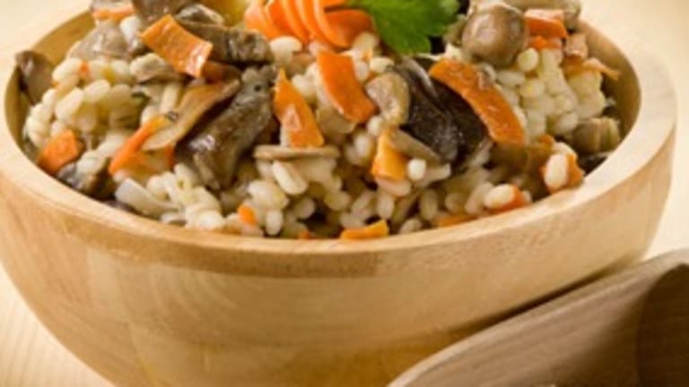 Barley Risotto with Spring Vegetables
